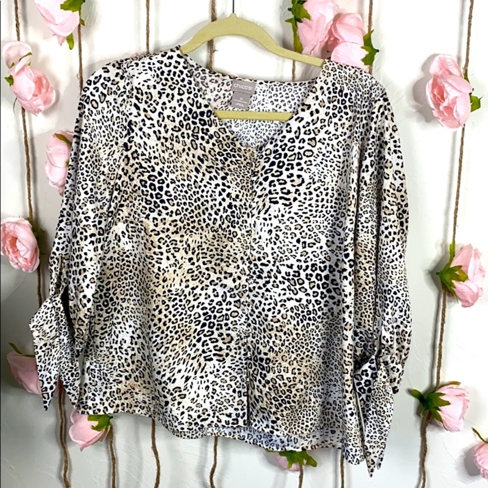 Leopard Blouse